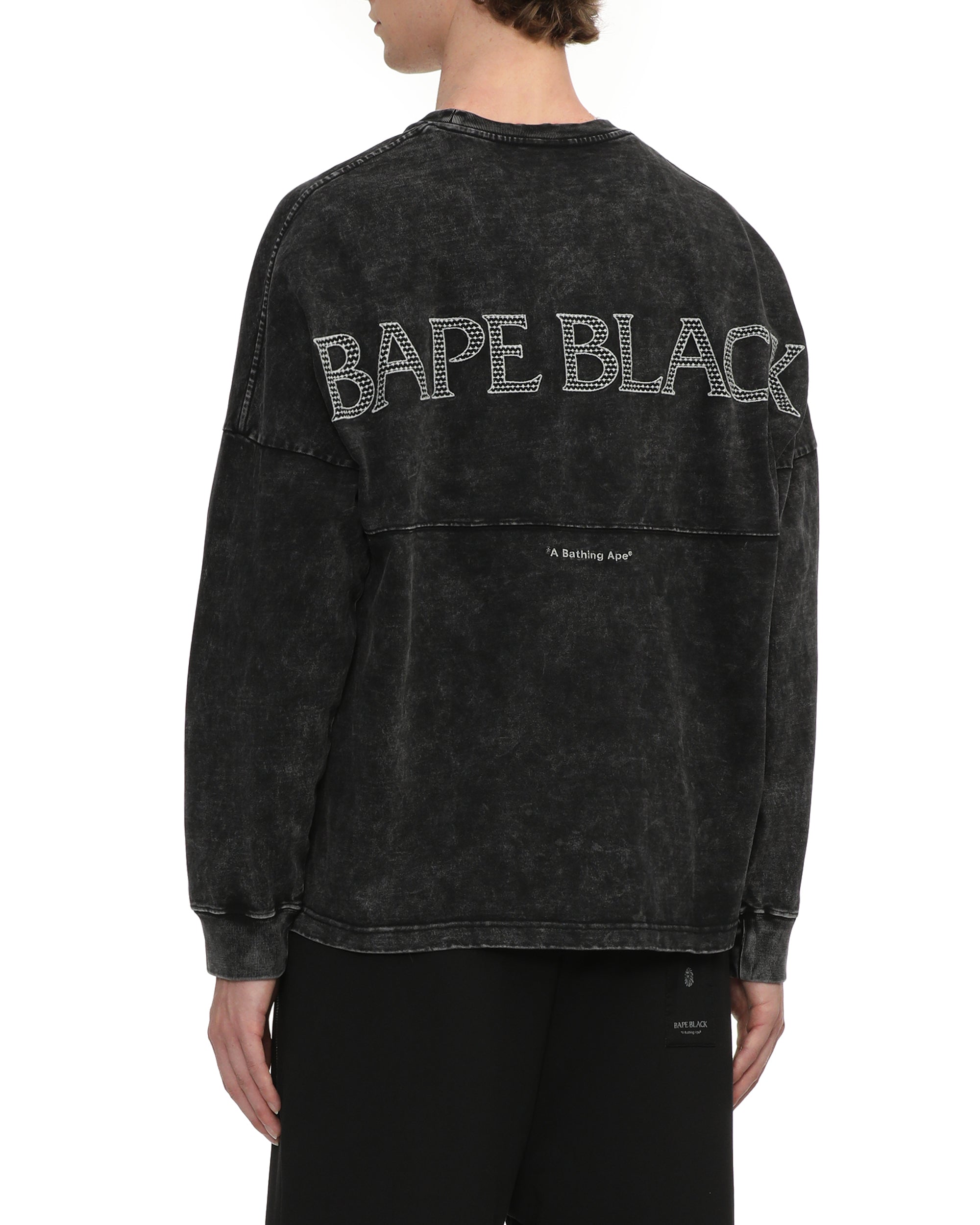 BAPE BLACK Panelled long sleeve tee | Bape official website