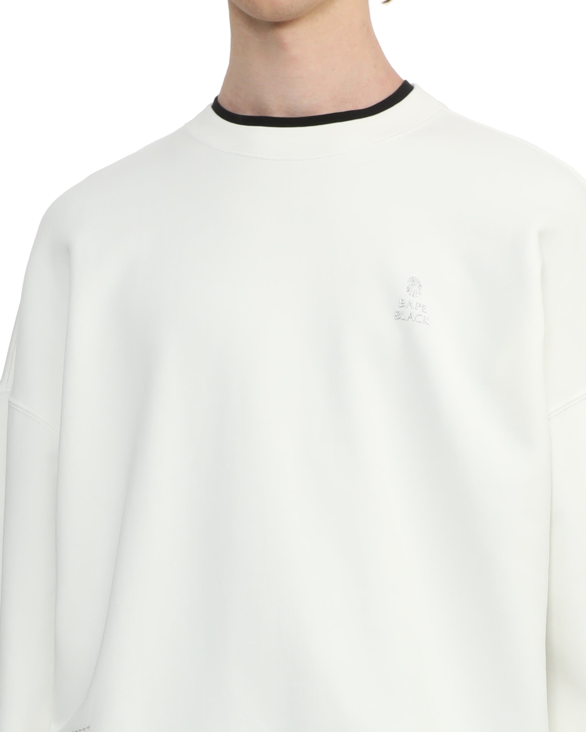 Bape Ape Black White Crewneck Sweatshirt Size M 2024 (H12)