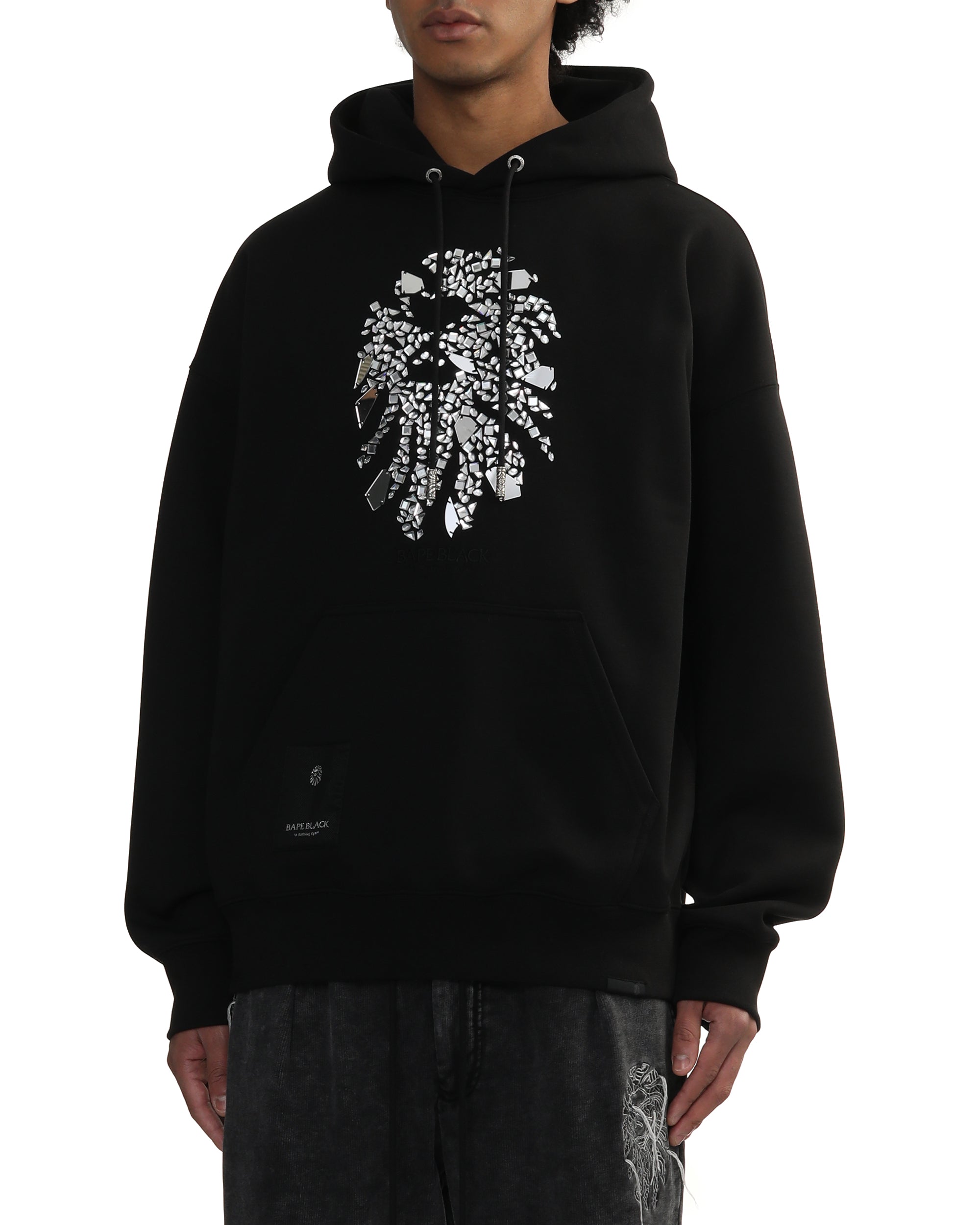 BAPE BLACK Crystal logo hoodie | Bape official website – INT BAPE BLACK Crystal logo hoodie | Bape official website – INT