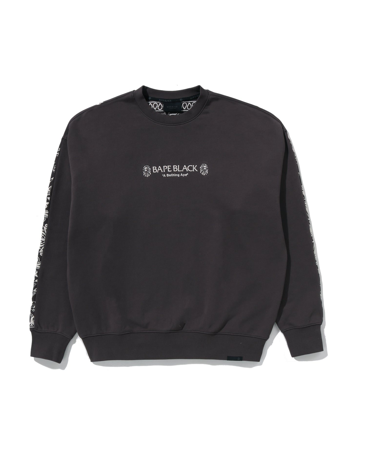 BAPE BLACK Paisley Emb Sweatshirt #2 | Bape official website – INT