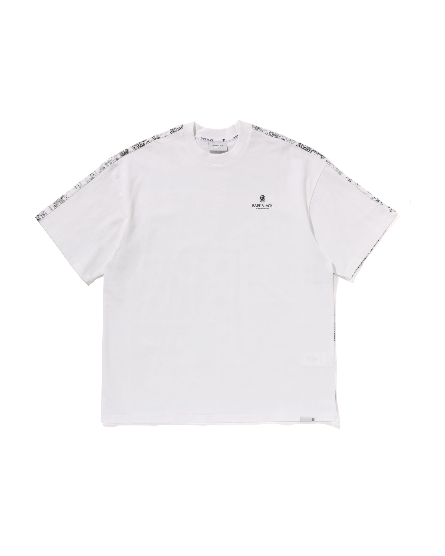 BAPE BLACK Paisley Tee | Bape official website – INT.BAPE.COM