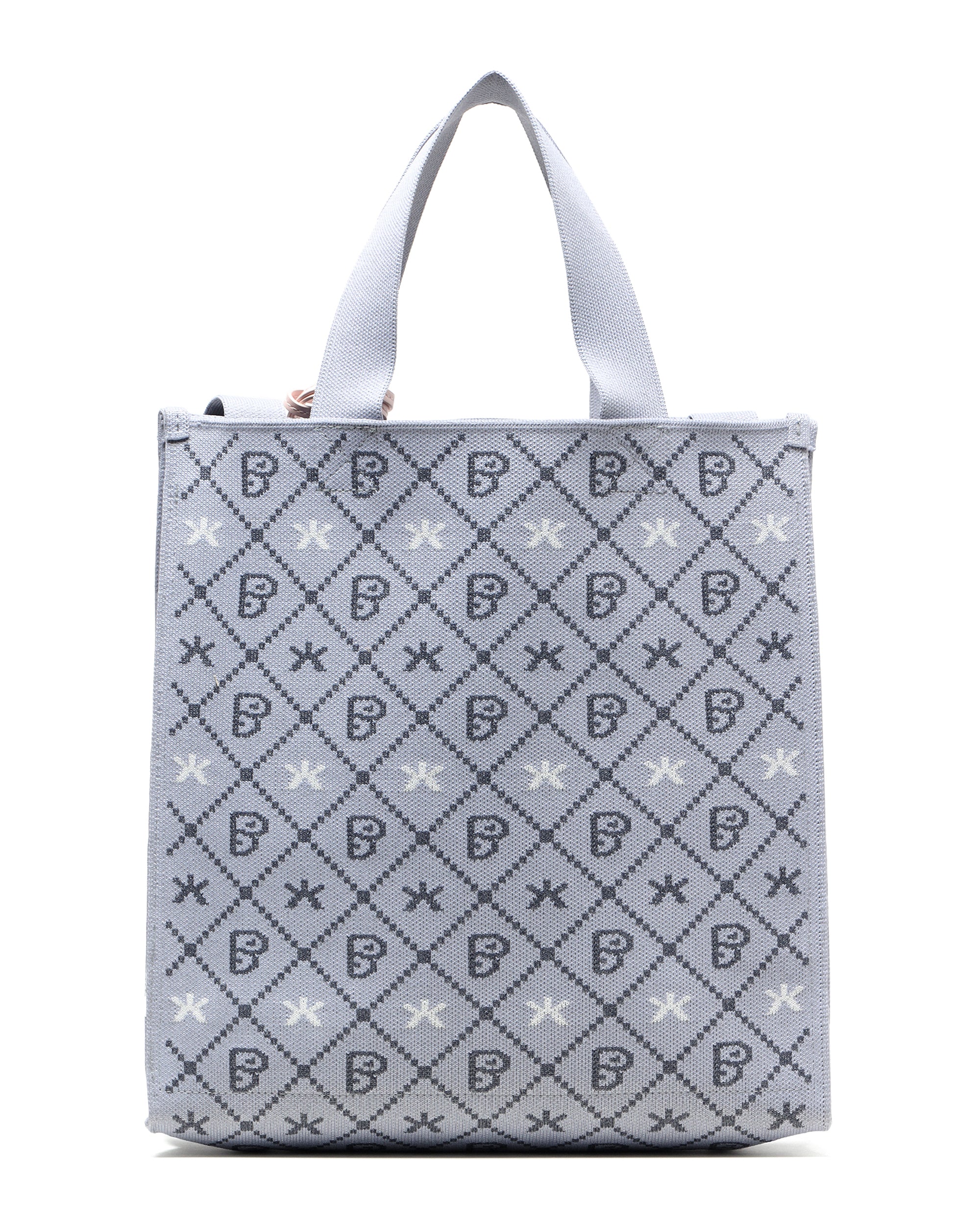 【★バレンシアガ★】LARGE SHOPPING BAG BB MONOGRAM BALENCIAGA BB Monogram Large Shopping Bag Hand Shoulder Bag