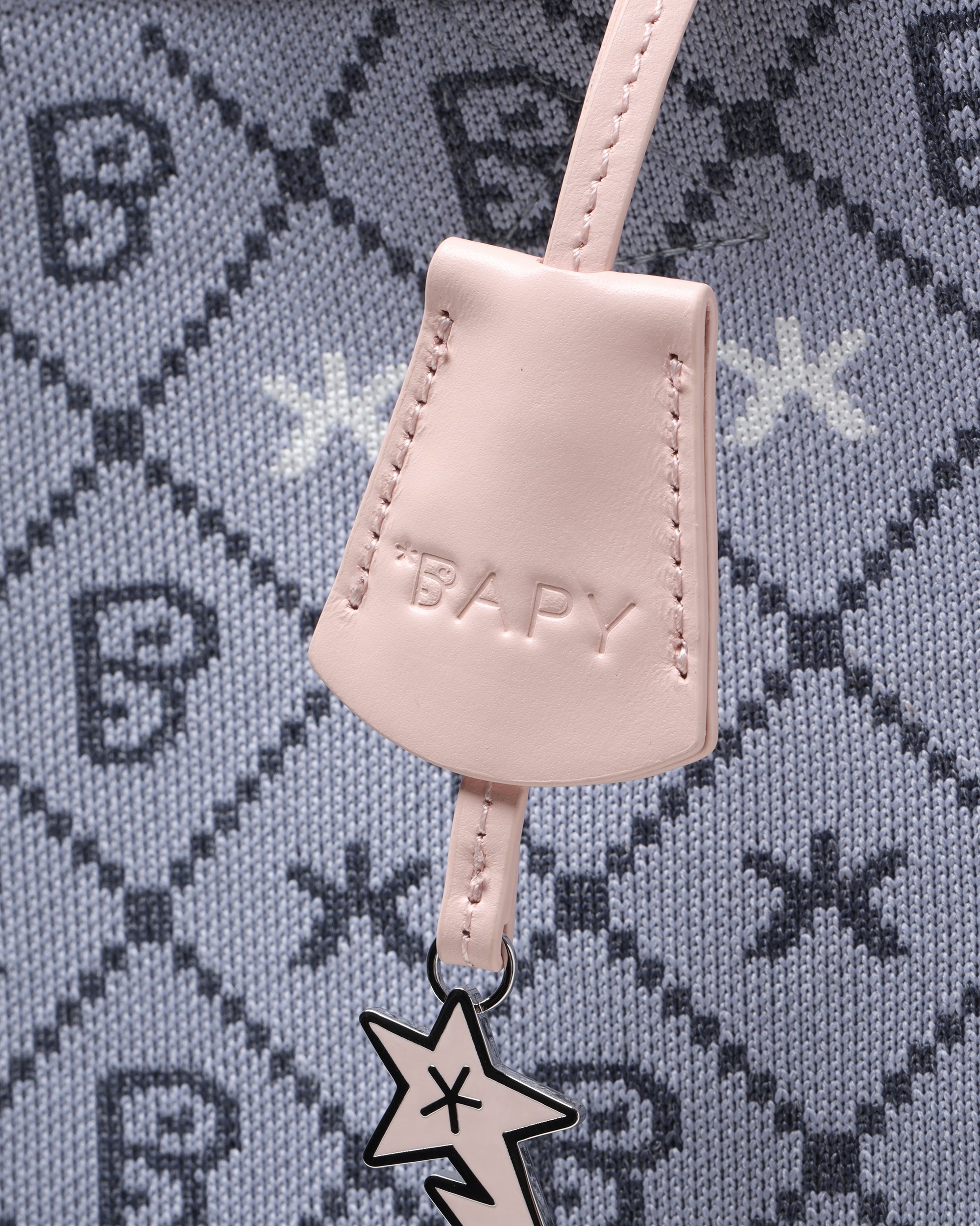 BAPY® Monogram knit shopper bag | Bape official website – INT.BAPE.COM