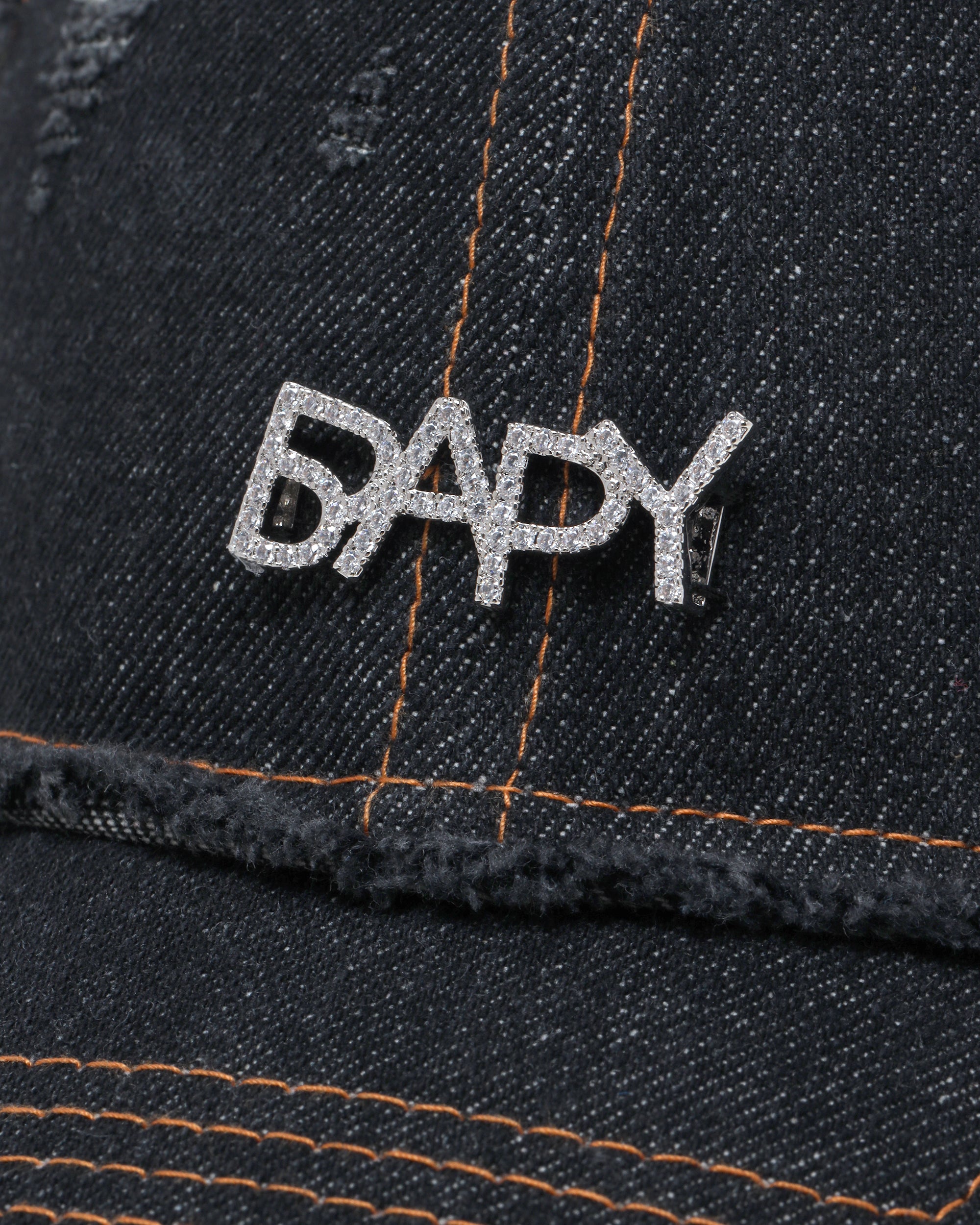 BAPY® Distressed denim cap | Bape official website – INT