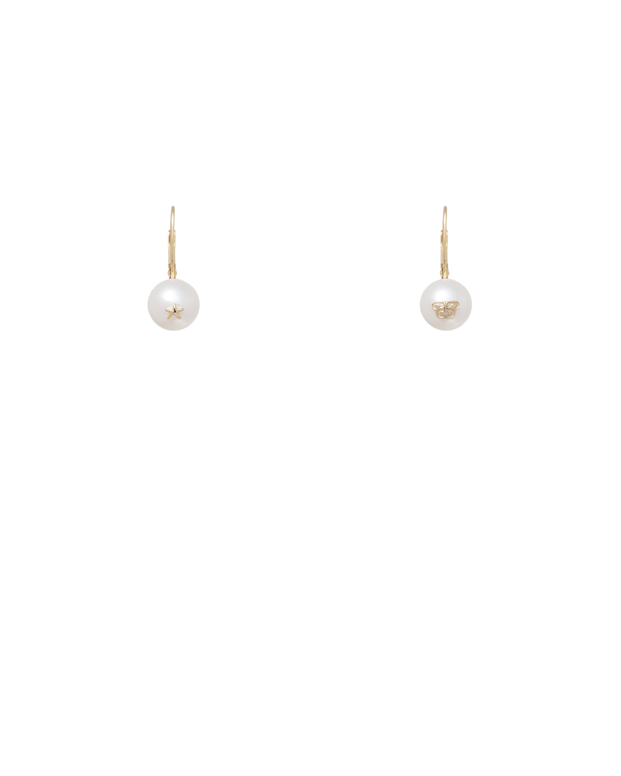 BAPY® Logo pearl earrings | Bape official website – INT.BAPE.COM