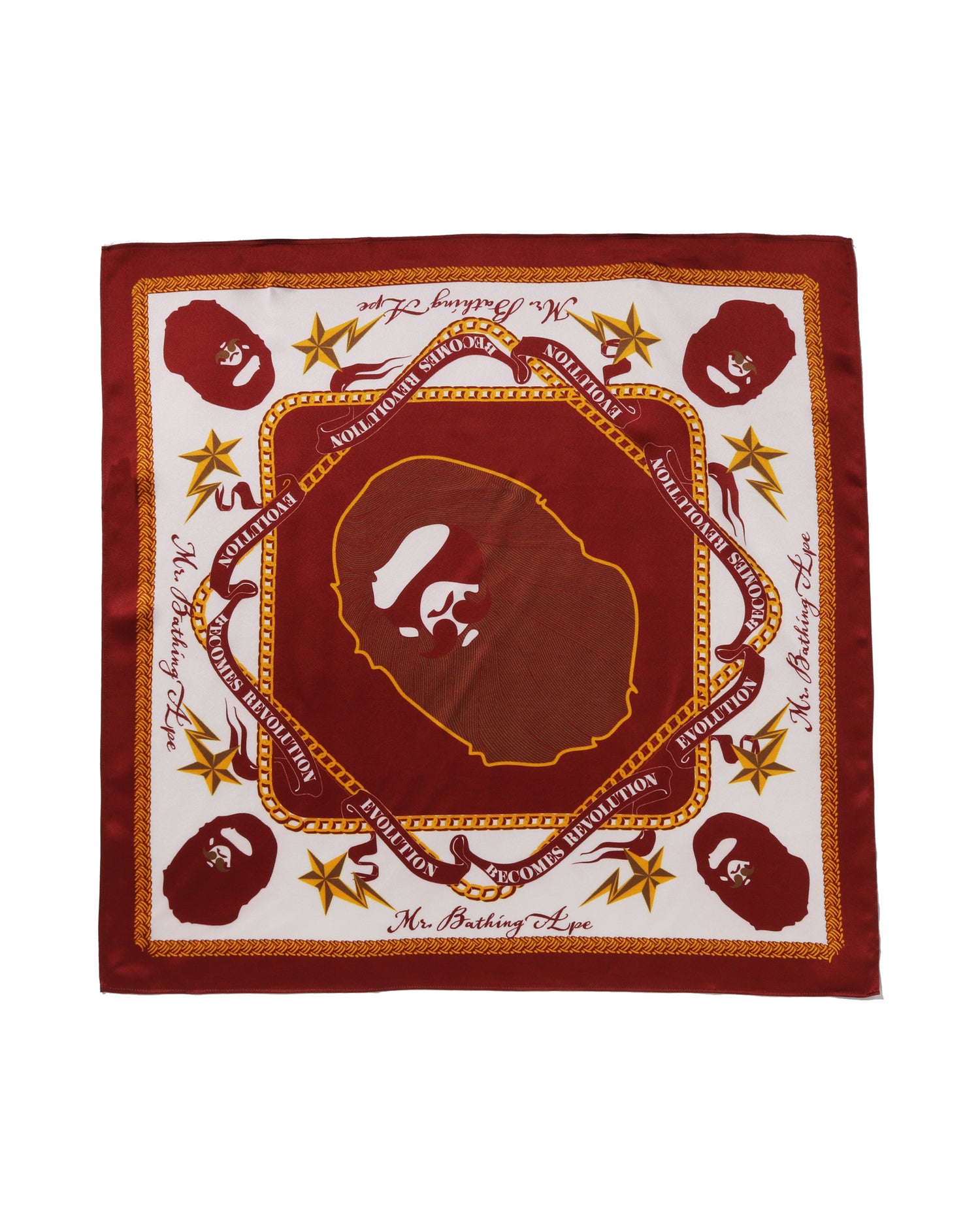 MR. BATHING APE Silk Bandana | Bape official website – INT.BAPE.COM