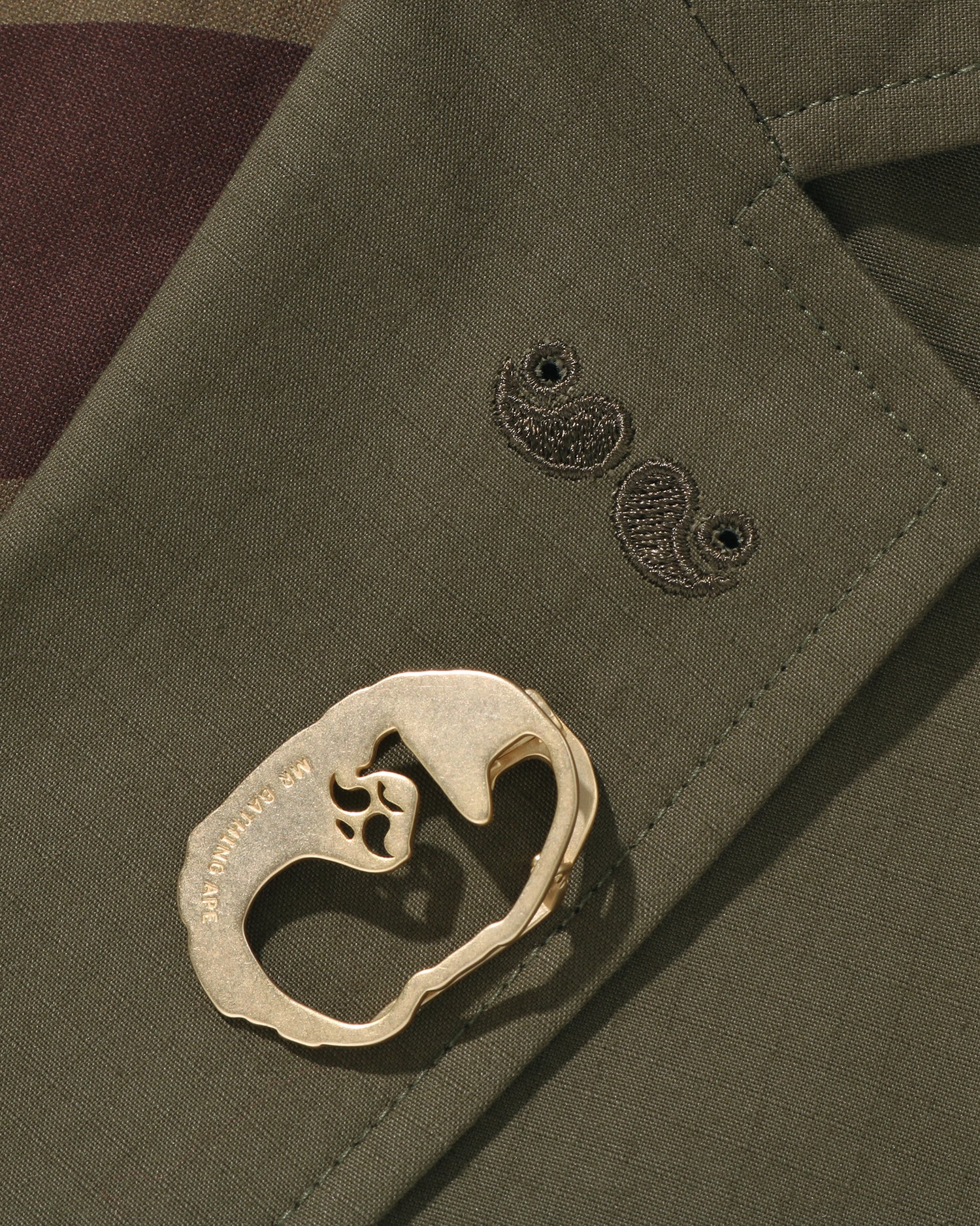 MR. BATHING APE Light Blazer with Metal Button Jacket | Bape
