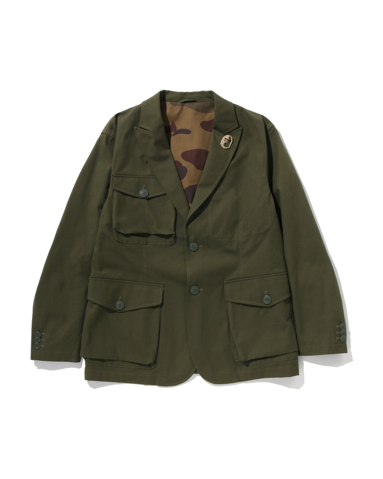 MR. BATHING APE Military Fabrication Casual Jacket | Bape official