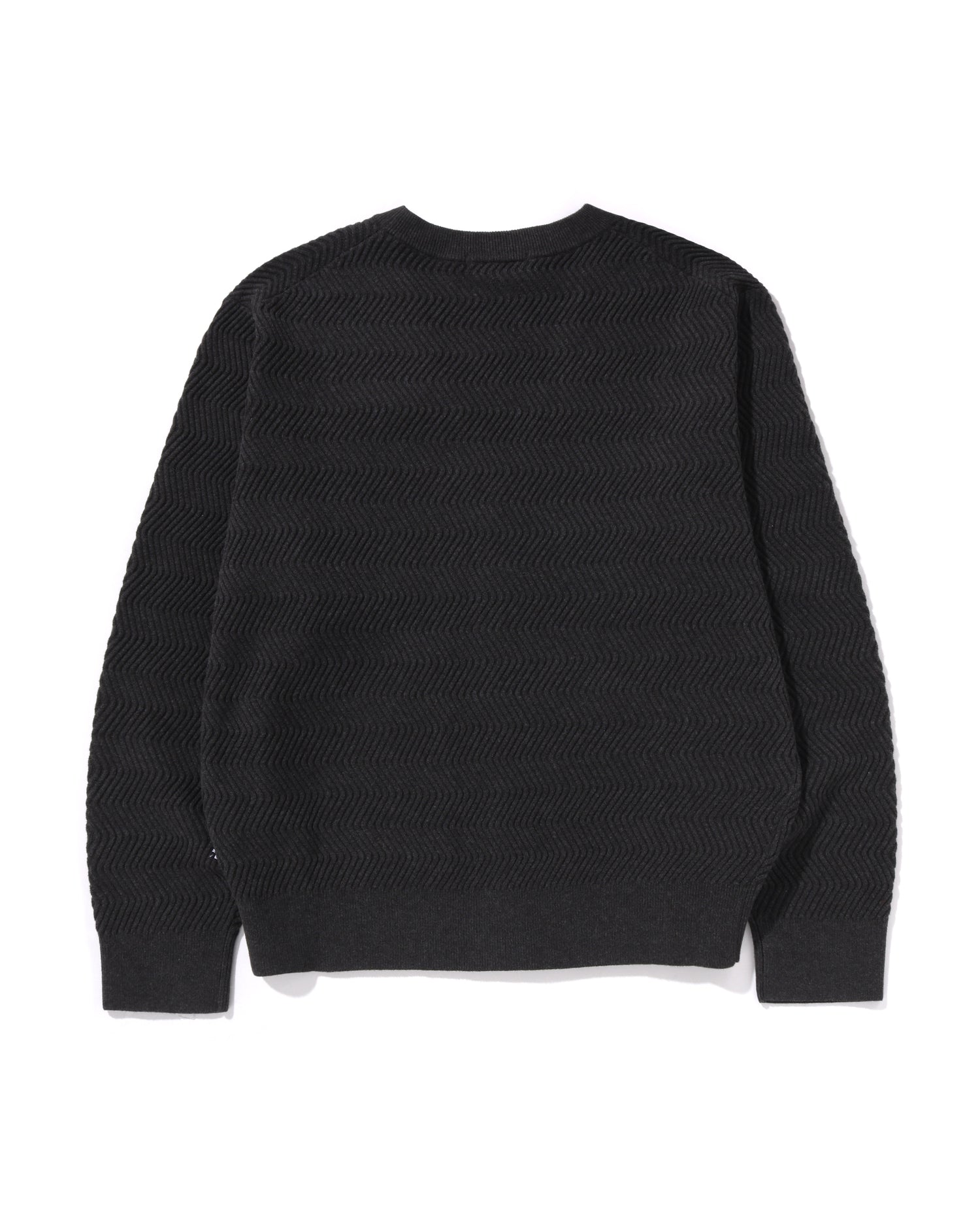 A Bathing Ape ブラックニット L A BATHING APE（アベイシングエイプ）の「BAPE BLACK MOHAIR CABLE
