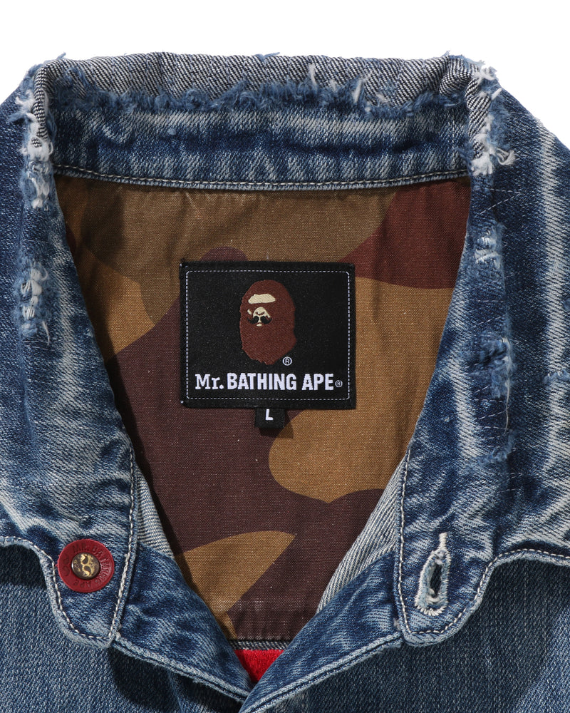 Bape Icon Bape Hoodie Sizing Reddit BATHING APE Denim Jacket Bape