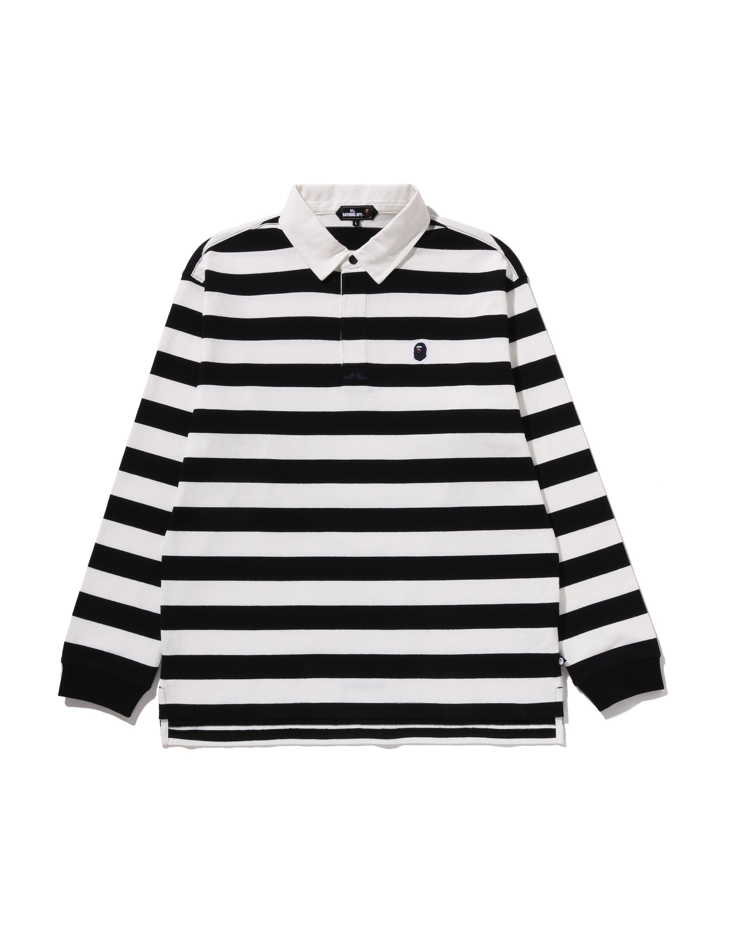 MR. BATHING APE Colour Blocked Rugby Polo | Bape official website