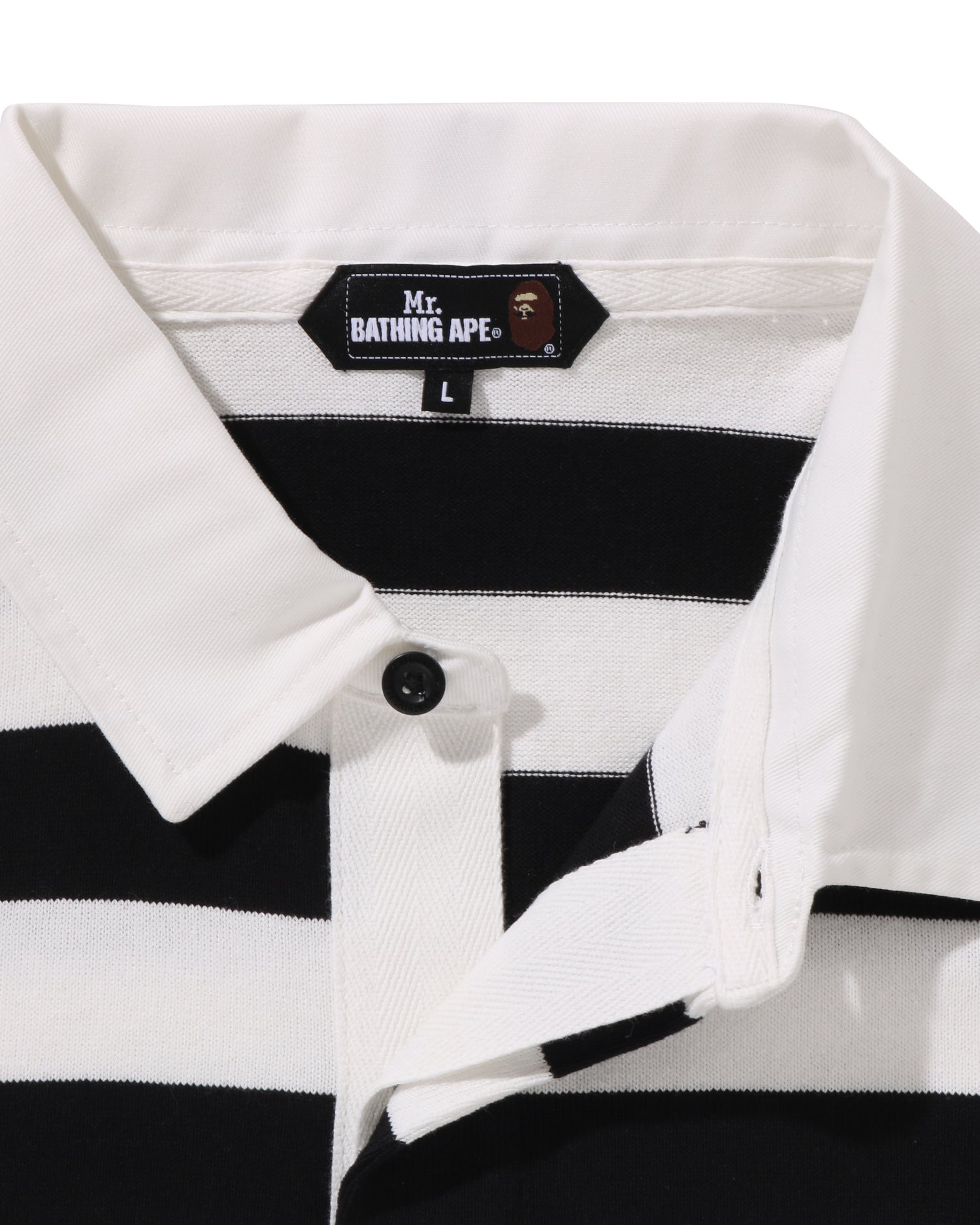 MR. BATHING APE Colour Blocked Rugby Polo | Bape official website