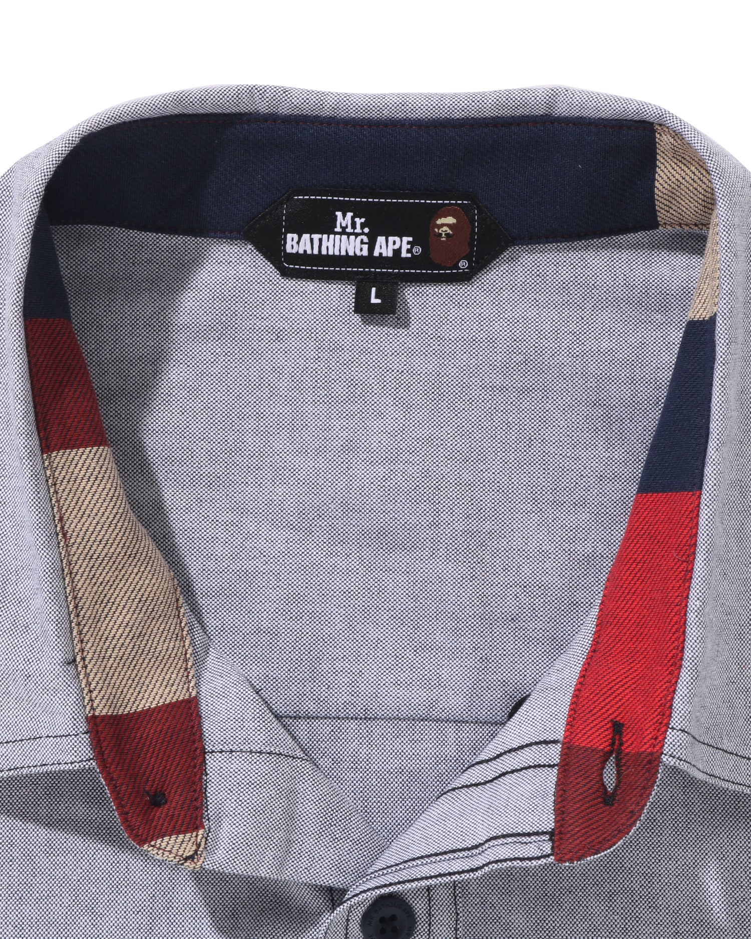 MR. BATHING APE Oxford Shirt | Bape official website – INT.BAPE.COM