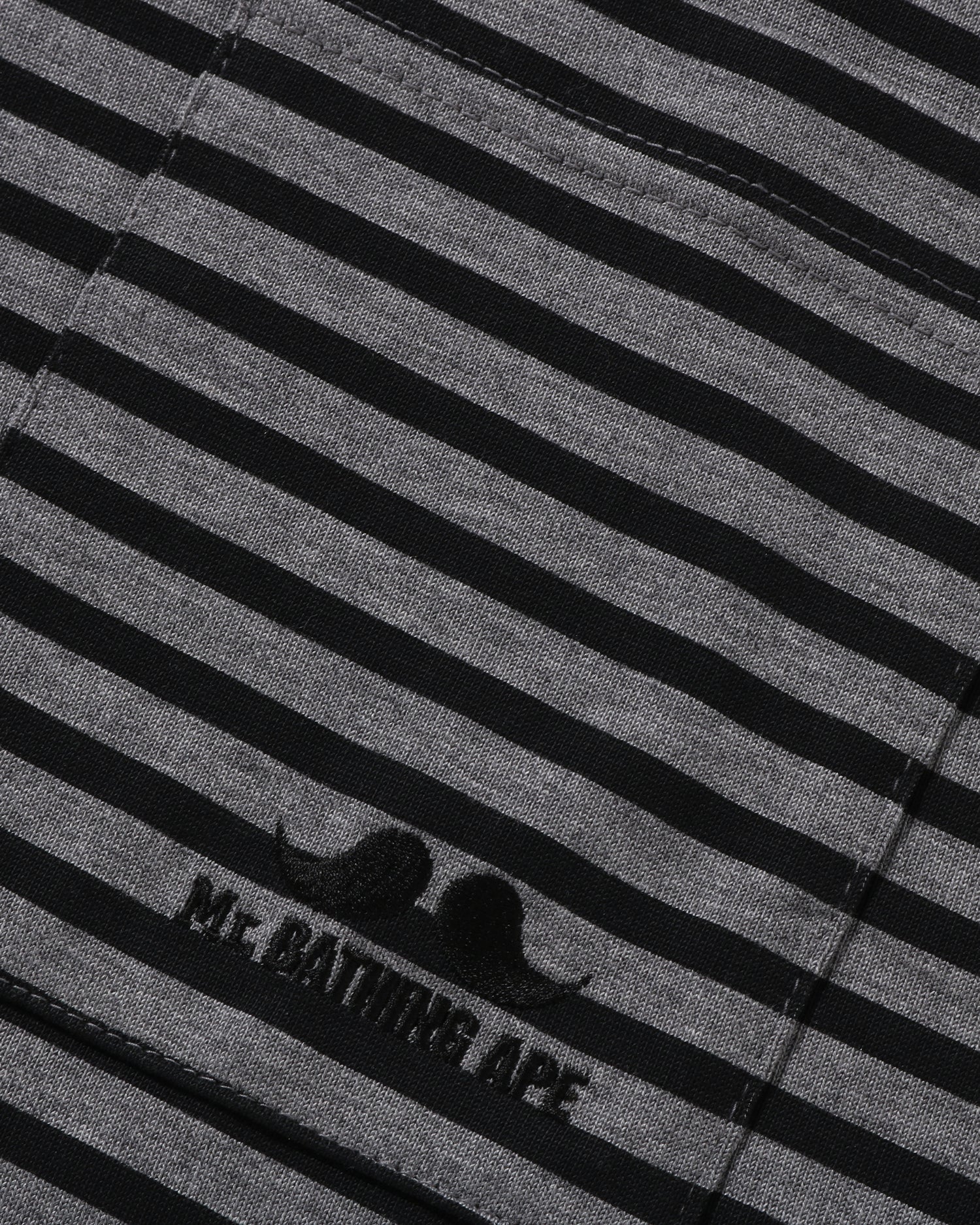 MR. BATHING APE Stripe Print Tee #1 | Bape official website