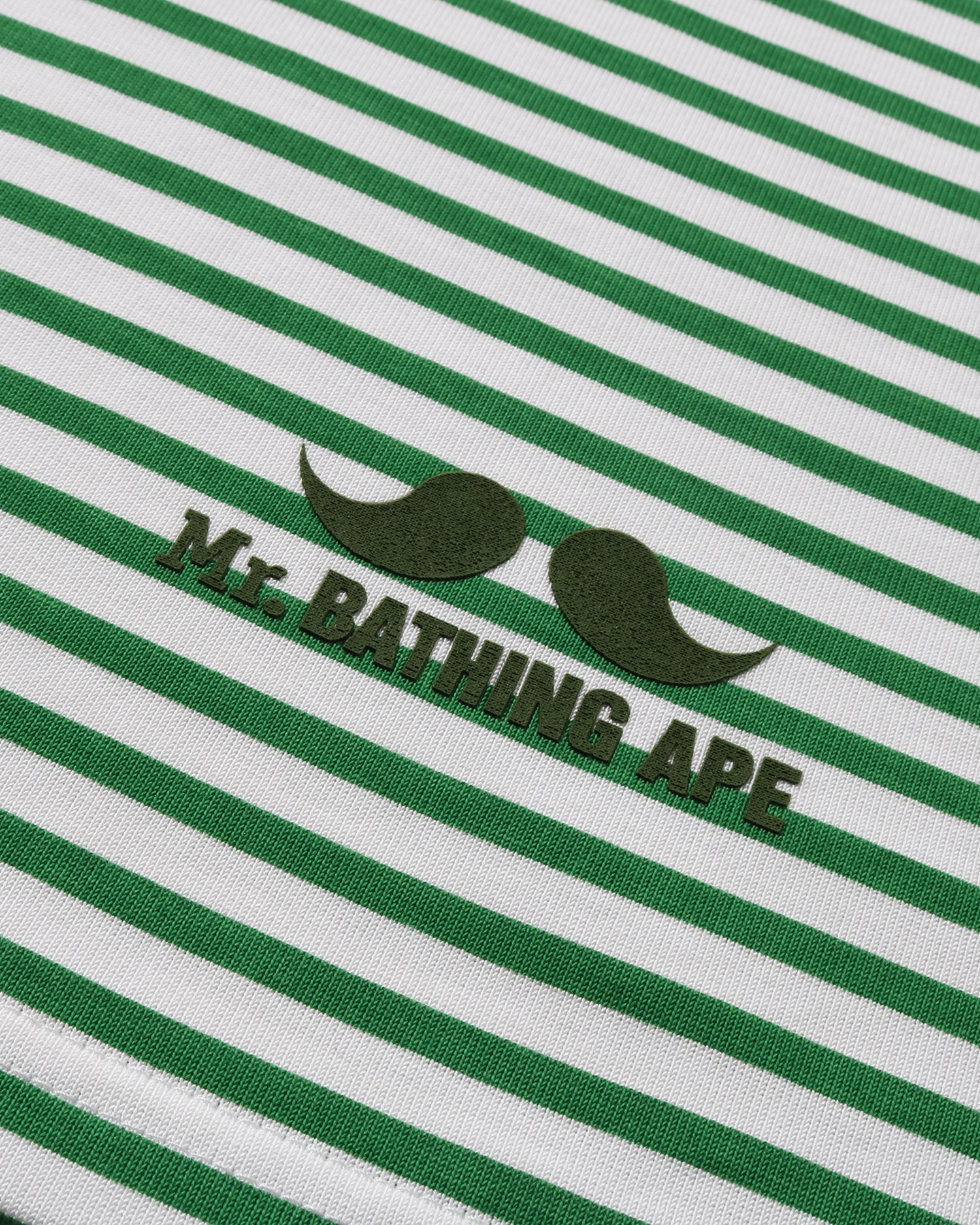 MR. BATHING APE Stripe Print Tee #1 | Bape official website