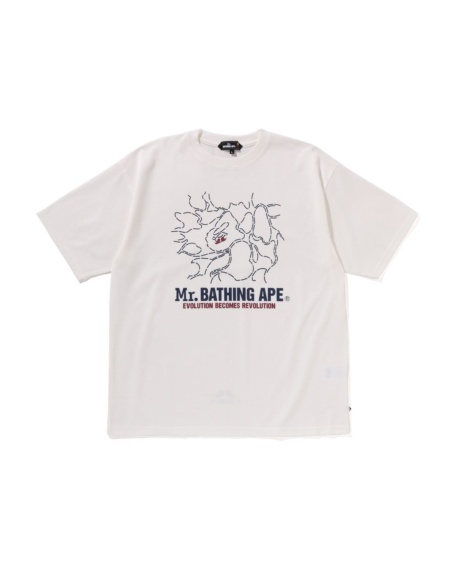 MR. BATHING APE Print Tee | Bape official website – INT.BAPE.COM